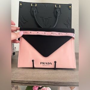 Prada!!! Super cute pink Prada Beauty Pochette - like new!!! Clutch